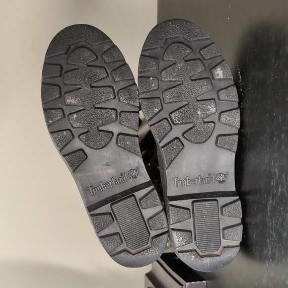 Timberland Leather Animal Print Cheetah Lace up boots Size 6 Women's - Picture 8 of 11